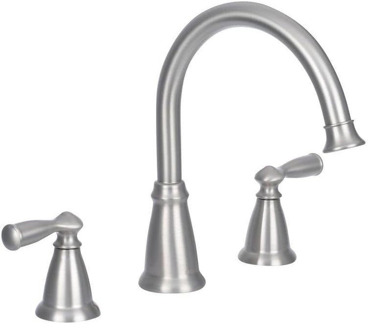 Moen 86924 Banbury Chrome Roman Tub Faucet Two Handle High Arc Deck Mount New